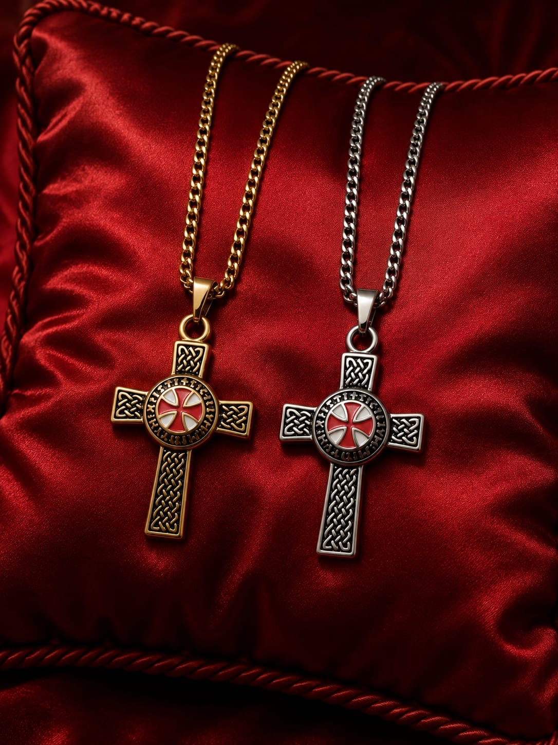 Pendentif Croix Templiere